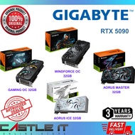 Gigabyte RTX 5090 Aorus Master Ice Gaming Windforce OC 32GB GDDR7 Graphic Card