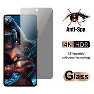 Anti-Spy Privacy Tempered Glass for Xiaomi POCO M7 C75 C71 C61 C65 C50 C55 C40 X7 X6 X5 X4 X3 NFC F7