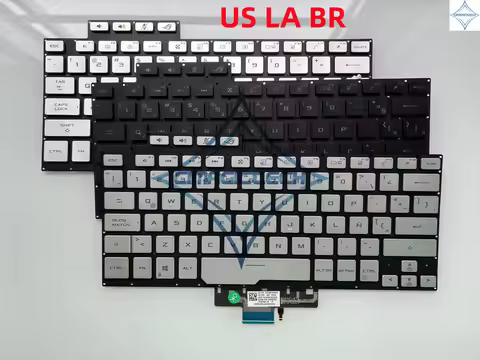 New US Spanish LA Latin Brazil BR Backlit For ASUS ROG Zephyrus G14 GA401 GA401U GA401M GA401I GA401