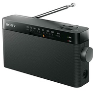 Sony Handy Portable Radio FM / AM Wide Compatible Black ICF-306
