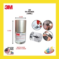 Authentic 3M Primer 94 Primer - 10ml /Adhesive Helper Double Side Tape Promoter