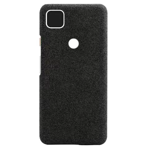 A43I! Phone Shell Cloth Pattern Leather Case Pixel Anti Drop Protective Cover Suitable for Pixel 4A(
