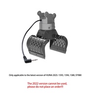 2026 Original Huina 1580 580 1593 593 1594 Rc Excavator Accessories Extra Parts Alloy Drill Grip Woo