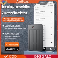 ChatGPT-4 AI Voice Recorder Transcribe & Translation Meeting Note Voice Recorder