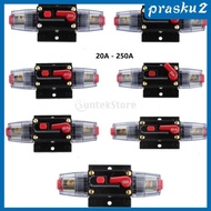 [Prasku2] 20 Amp Manual Reset Circuit Breaker 12v 24v Car Stereo Audio Fuse Accessory