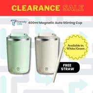[CLEARANCE] 400ML USB Rechargeable Auto Stir Mug Self Mixing Cup Cawan Pengacau Automatik