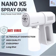 🔥ReadyStock🔥K5 Wireless UV Nano Spray Gun 380ml Sanitizer Liquid 5L