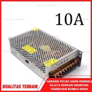Luar Biasa Travo 10A 12V 10 Ampere Amper Led Strip Power Supply 12 V Adaptor Trafo 12 Volt 10 A Cctv