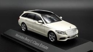 1:43 Mercedes-Benz C-class T-Model (S205) 1/43 賓士 C級旅行車 模型 白