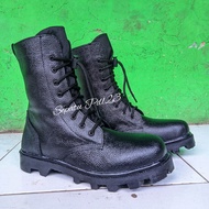 SEPATU PDL FUL KULIT JERUK JATAH TNI AD AU AL SEPATU PDL POLRI BRIMOB SEPATU PDL PRIA KULIT ORIGINAL