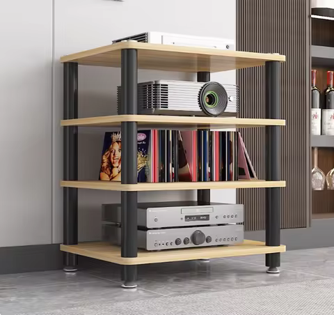 Home Amplifier Stand: Multi-layer Audio & Monitor Storage Rack