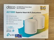 TP-Link TPLiNk Deco X20 AX1800 Mesh Wi-Fi 6 系統 Router