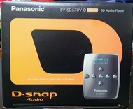 Panasonic 松下 插卡式MP3隨身聽 D-snap SV SD570 V 濱崎步代言