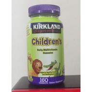 Kirkland Children Gummies multivitamin 160 gummy for kids with vitamin c D B E zinc &amp; more childrens