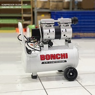 BONCHI Mesin Kompresor Angin 30L Kompresor Listrik mini lengkap 550W Air Compressor 0.8MPa Kompresor