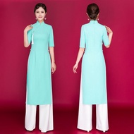 aomanlin | Modified Vietnamese Ao Dai Evening Dress
