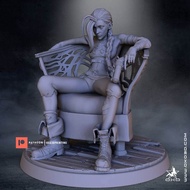 Arcane League of Legends Jinx Figure | Unpainted 3D Model | Pre-Order