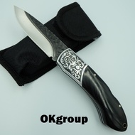 OKgroup NB017 Folding knife camping 5CR13MOV มีดพับพกพา มีดเดินป่า มีดสวยงาม มีดแคมป์ปิ้ง มีดพกเดินป