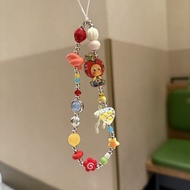 Dopamine Star Man Bowknot Phone Strap ccd Camera strap