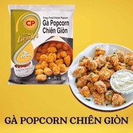 Delicious crispy fried popcorn chicken