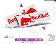 Stiker Helm Red bull Stiker Motor Mobil Red bull