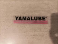 YAMALUBE 黑色字體貼紙