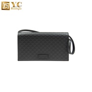 Gucci Micro Guccissima Chain Wallet for Women in Black - 466507-BMJ1G-1000 2TDZ