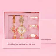 [Ready Stock] Valentine's Day Souvenir Set Girlfriend Girlfriend Birthday Gift Watch Female Bracelet