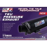 UMA RACING EXHAUST NEW TRU PRESSURE / BACK PRESSUEE Y15ZR/LC135/RS150