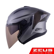 ZEUS HELMET ZS-613  SOLID COLOR 2025 COMES WITH SPOILER