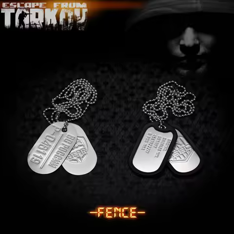Escape From Tarkov Stainless Steel Pendant Necklace Men and Women BEAR USEC Jewelry Gift