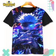 Jujutsu Kaisen Satoru Gojo v1 Kids T-Shirt Anime Satoru Gojo 3D Printing Manga Kids Clothes For Ages