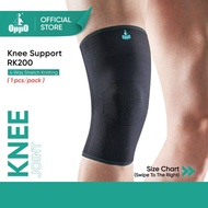 OPPO 4 Way Stretch Knee Support RK200 Guard Compression Knee Pain Relief Sports Injuries Pelindung S