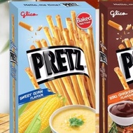 Glico Pretz Corn Flavor / Traditional / Pizza / BBQ Chicken 31G Box