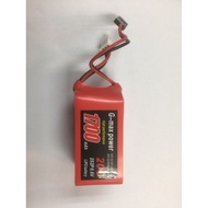 G-MAX POWER 6.6v 1700MAH 20C LIFE BATTERY