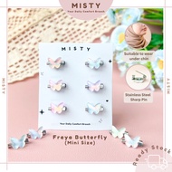 MISTY | Freya Butterfly Baby Brooch Pin Tudung Kerongsang Hijab Pin Rama Brooch Gift Hypoallergenic 
