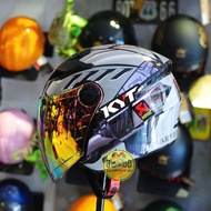 Mũ bảo hiểm 3/4 đầu 2 Kính Royal M268 tem KYT Nhiều màu Helmet