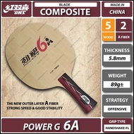 DHS POWER G PG6A Table Tennis Carbon Blade Bat Paddle Racket Ping Pong Handshake-FL