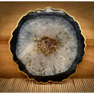 Handmade Epoxy Resin Coaster/ Alas cawan Epoxy Resin
