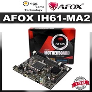 AFOX IH61-MA2 Intel H61 LGA 1155 DDR3 MicroATX Motherboard INTEL H61M Socket1155 for Core i7 i5 i3 2