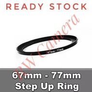 Fauzan store | Step Up Ring 67 to 77 67mm to 77mm 67-77 StepUp Adapter