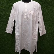 Kurta Labuh Putih & Hitam & Colour Kain Cotton India Dan Cashmere