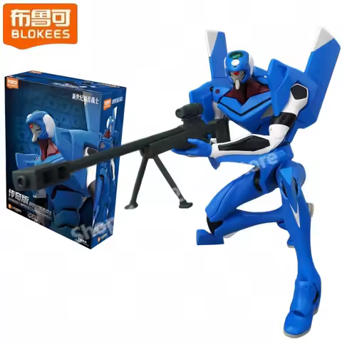 New Blokees Evangelion Legend Edition - EVA-00' PROTO TYPE TV Ver. Poseable Model Kits Collection Bi