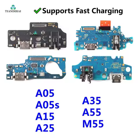 USB Charging Port Flex Cable For Samsung Galaxy A55 A35 A25 A15 A05s A05 M55 A556B A356B A256B A156B