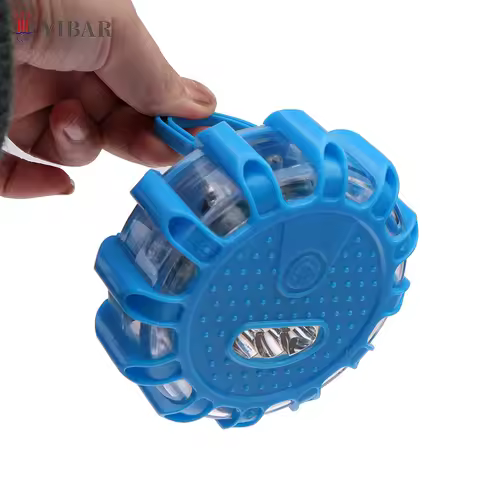 8/12Led Flares Emergency Lights Roadside Safety Beacon Flashing Warning Flare Kit Car Beacon Light M