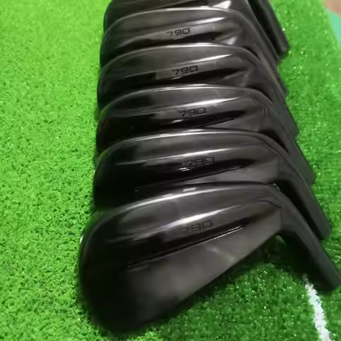 Abay_ New Men's golf club 5th generation P790 black Irons Set（456789P) R/s flexible steel/graphite s