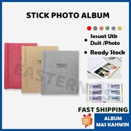 (40pages)DIY Self-Adhesive Stick Photo/ Album Buku Hantaran/ Photo Album/Gambar Album Duit Hantaran 