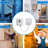 【RYT】Fridge Lock Child Safety Fridge Lock with Digital Password Strong Adhesive Fridge Code Locks fo
