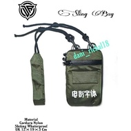 Real Wallet Hp Sling Bag Mini Tas Selempang Dompet Pria Tas Hp Tas