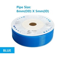 Blue 8mm Pu Tube (meter)